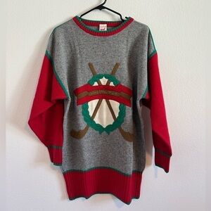 Mondi Women’s Rare Vintage Grand Prix Sweater Size 38‎